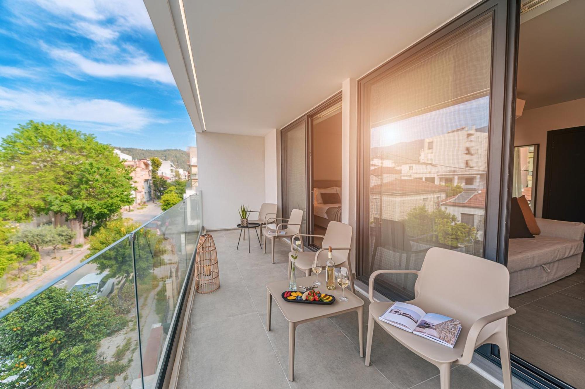 Luaz Suites Volos Esterno foto